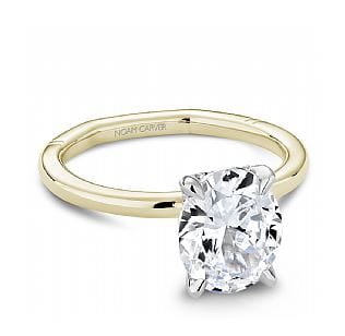 Noam Carver Atelier 14K Two Tone Yellow Gold Shank with White Gold