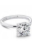 Crown Ring Jewellery - Rings Noam Carver Atelier 14K White Gold Round 2.50ct Solitaire Engagement Ring