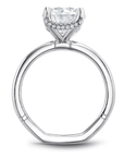 Crown Ring Jewellery - Rings Noam Carver Atelier 14K White Gold Round 2.50ct Solitaire Engagement Ring
