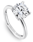 Crown Ring Jewellery - Rings Noam Carver Atelier 14K White Gold Round 2.50ct Solitaire Engagement Ring