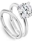 Crown Ring Jewellery - Rings Noam Carver Atelier 14K White Gold Round 2.50ct Solitaire Engagement Ring