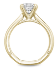 Crown Ring Jewellery - Rings Noam Carver Atelier 14K Yellow Gold Round 2.00ct Solitaire Engagement Ring