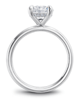 Crown Ring Jewellery - Rings Noam Carver Bridal 14K White Gold Round 1.00ct Solitaire Engagement Ring