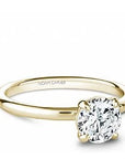 Crown Ring Jewellery - Rings Noam Carver Bridal 14K Yellow Gold Round 2.00ct Solitaire Engagement Ring