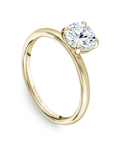 Crown Ring Jewellery - Rings Noam Carver Bridal 14K Yellow Gold Round 2.00ct Solitaire Engagement Ring