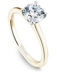 Crown Ring Yellow Gold Noam Carver Classic Solitaire Engagement Ring