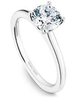 Crown Ring White gold Noam Carver Classic Solitaire Engagement Ring