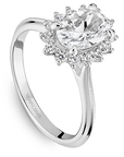 Crown Ring Platinum Noam Carver Engagement Ring