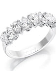 Crown Ring Jewellery - Band - Diamond - LAB Noam Carver Glow Band 14K White Gold 1.24ct Pear Shape Lab Diamonds Claw Set Size 6.5