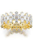 Crown Ring Noam Carver Glow Eternity Wedding Band
