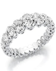 Crown Ring Noam Carver Glow Eternity Wedding Band
