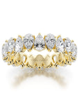 Crown Ring Noam Carver Glow Eternity Wedding Band