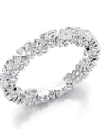 Crown Ring Noam Carver Glow Eternity Wedding Band