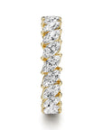Crown Ring Noam Carver Glow Eternity Wedding Band