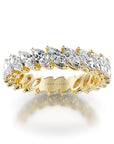 Crown Ring Noam Carver Glow Eternity Wedding Band