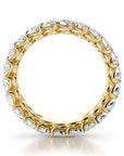 Crown Ring Noam Carver Glow Eternity Wedding Band