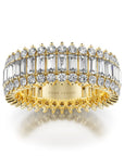 Crown Ring Noam Carver Glow Eternity Wedding Band