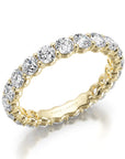 Crown Ring Noam Carver Glow Eternity Wedding Band