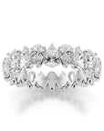 Crown Ring Noam Carver Glow Eternity Wedding Band