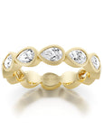 Crown Ring Noam Carver Glow Eternity Wedding Band