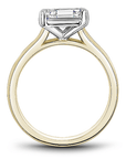 Crown Ring Noam Carver Knife Edge Solitaire Engagement Ring