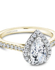 Crown Ring Noam Carver Modern Pave Engagement Ring