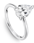 Crown Ring Platinum Noam Carver Modern Solitaire Engagement Ring