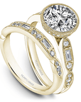 Crown Ring Noam Carver Pave Classic Engagement Ring