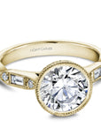 Crown Ring Noam Carver Pave Classic Engagement Ring
