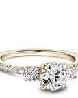 Crown Ring Noam Carver Pave Modern Engagement Ring