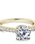 Crown Ring Noam Carver Pave Regal Engagement Ring