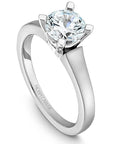 Crown Ring Platinum Noam Carver Solitaire Engagement Ring