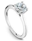 Crown Ring White gold Noam Carver Solitaire Engagement Ring