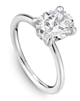 Crown Ring Platinum Noam Carver Solitaire Engagement Ring