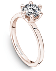 Crown Ring Rose gold Noam Carver Solitaire Engagement Ring
