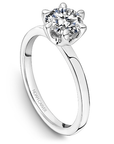 Crown Ring White gold Noam Carver Solitaire Engagement Ring