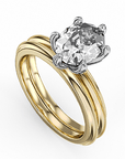 Crown Ring Noam Carver Solitaire Engagement Ring