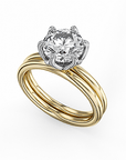 Crown Ring Noam Carver Solitaire Engagement Ring