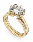 Crown Ring Noam Carver Solitaire Engagement Ring