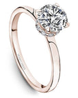 Crown Ring Rose gold Noam Carver Solitaire Engagement Ring