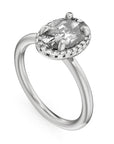 Crown Ring Platinum Noam Carver Solitaire Engagement Ring