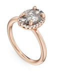 Crown Ring Rose gold Noam Carver Solitaire Engagement Ring