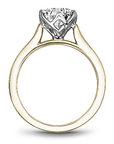 Crown Ring Noam Carver Squared Solitaire Engagement Ring