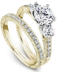 Crown Ring Noam Carver Trinity Engagement Ring