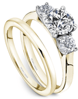 Crown Ring Noam Carver Trinity Engagement Ring