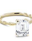 Crown Ring Noam Carver Twist Solitaire Engagement Ring
