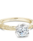 Crown Ring Noam Carver Vintage Engagement Ring