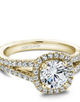 Crown Ring Noam Carver Vintage Engagement Ring