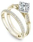 Crown Ring Noam Carver Vintage Engagement Ring