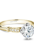 Crown Ring Noam Carver Vintage Engagement Ring